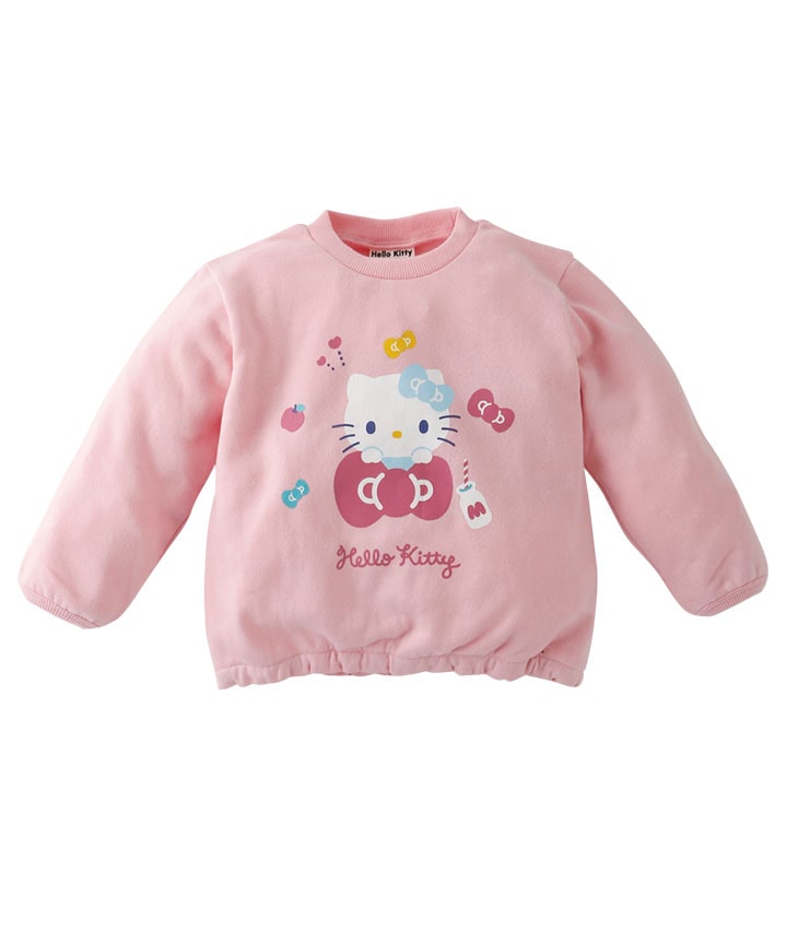 【サンリオキャラクターズ】（キティ）ベビー女児トレーナー