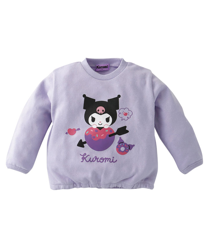 【サンリオキャラクターズ】（クロミ）ベビー女児トレーナー
