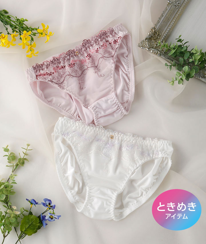 （ふんわりメイク）ピュアフルールペアショーツ