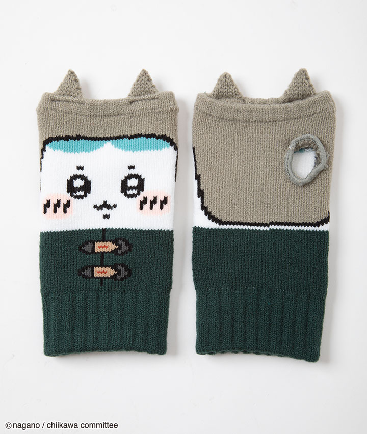 キャラクターアームウォーマー（ハチワレ）