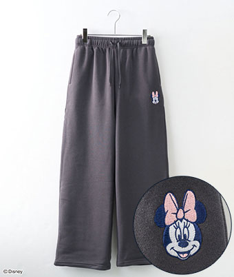 【Ｄｉｓｎｅｙ】（ミニー）ワンポイント刺しゅうパンツ