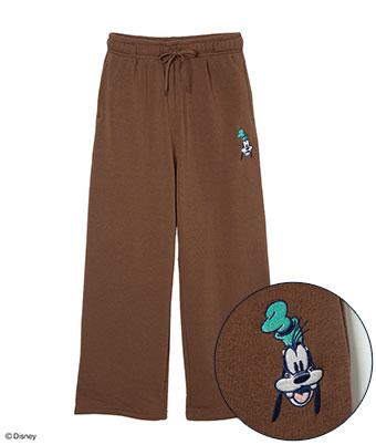 【Ｄｉｓｎｅｙ】（グーフィー）ワンポイント刺しゅうパンツ