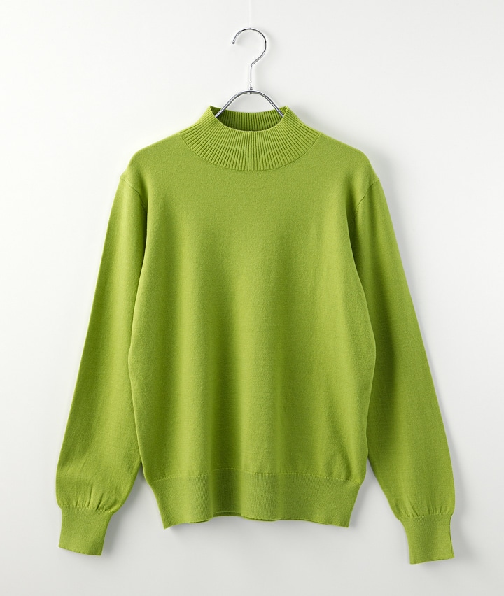 【癒されタッチ】ハイネックニット