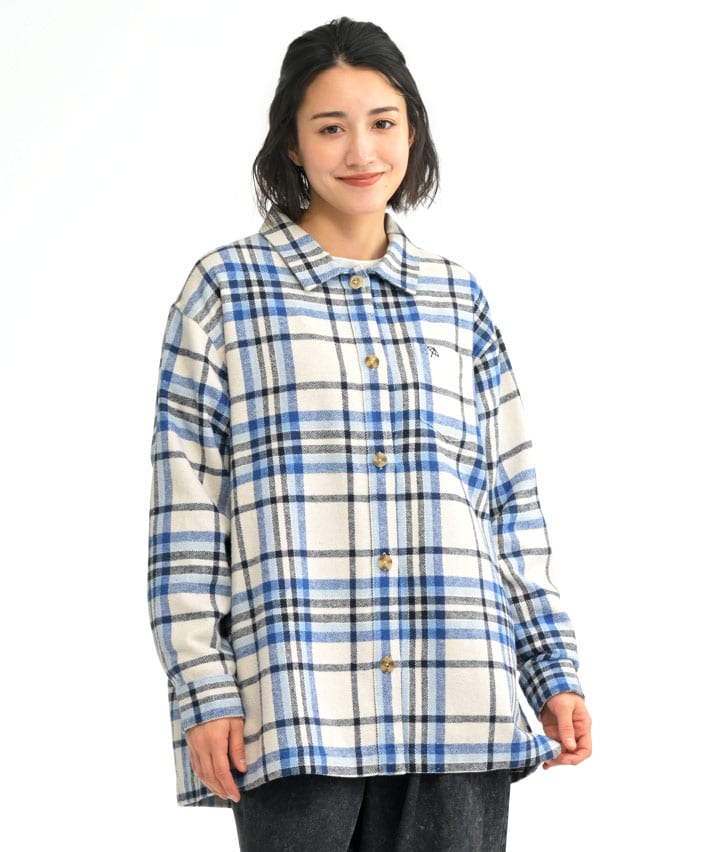 オーバーサイズシャツアウター