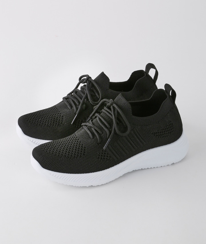 カジュアルニットスニーカー