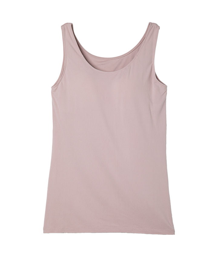 【Ｇｉｎｇｅｒのチカラ】（起毛）カップ付きタンクトップ