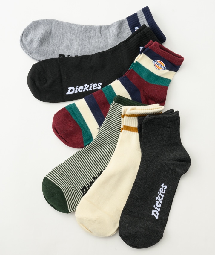 【Ｄｉｃｋｉｅｓ】（６足入り）ソックスパック