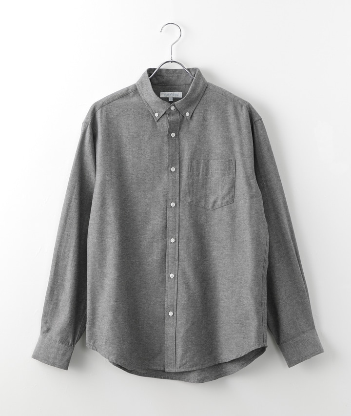 オックスボタンダウンシャツ