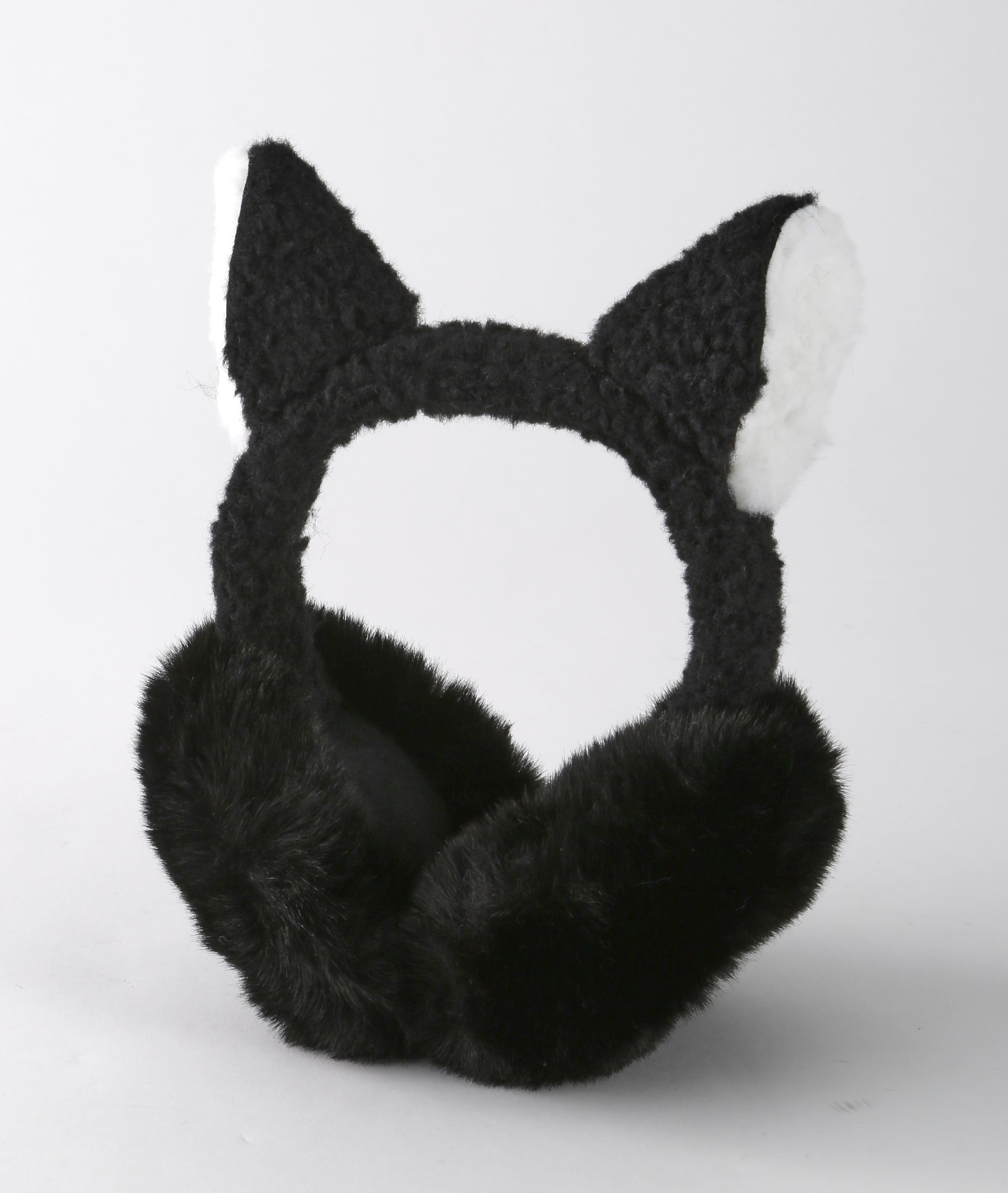 ネコミミファーイヤーマフラー