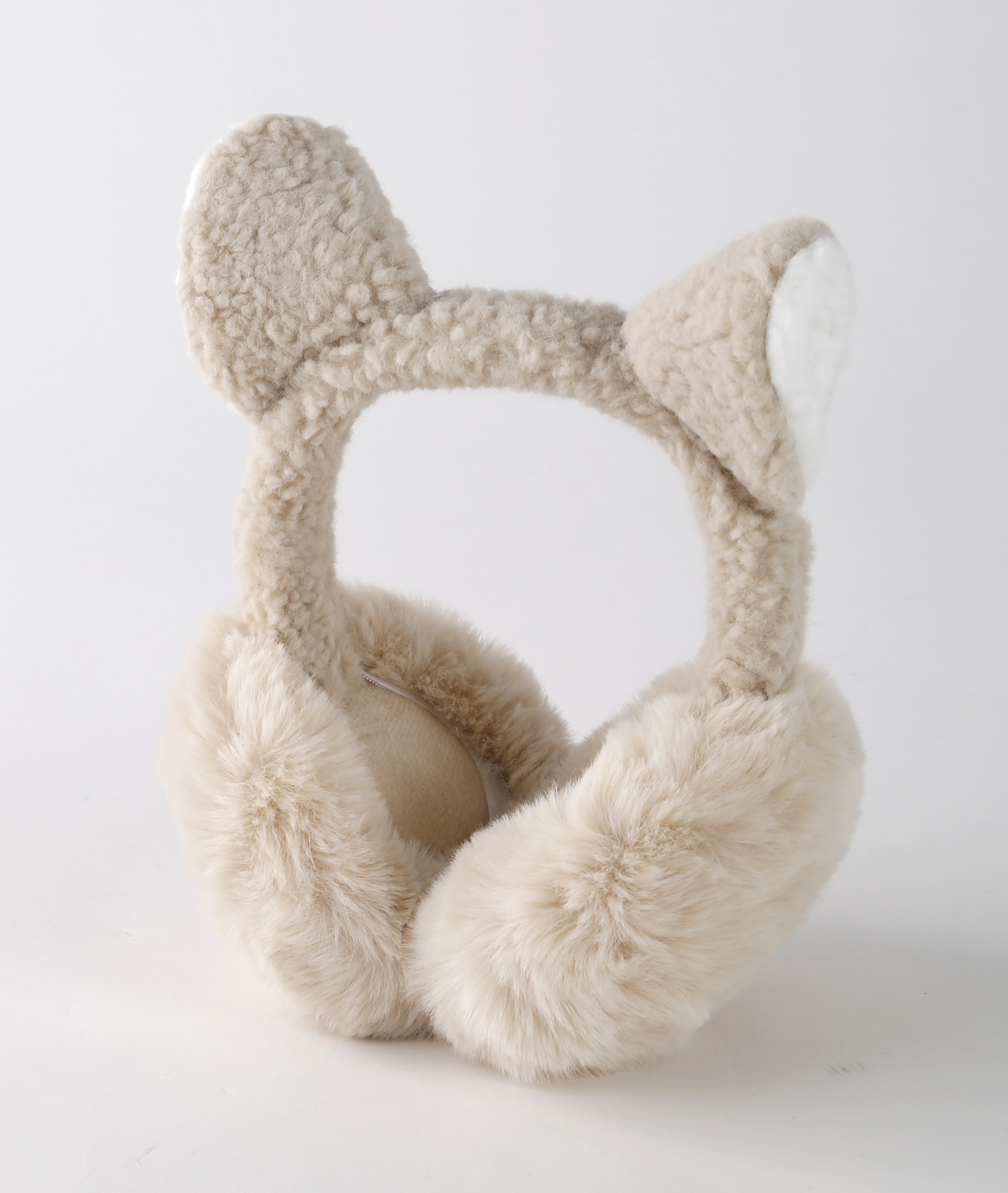 ネコミミファーイヤーマフラー