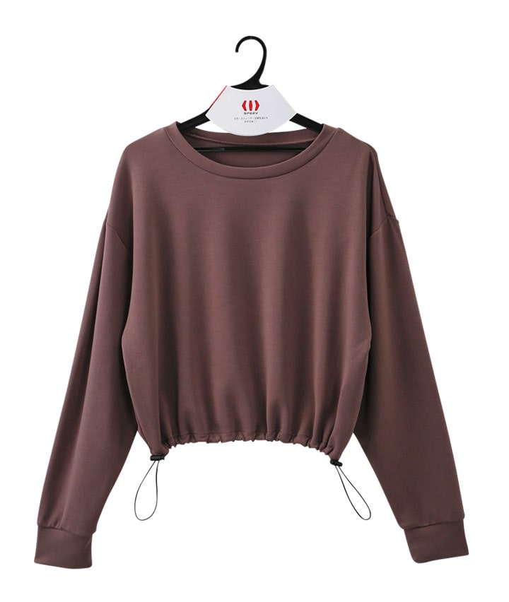 （ソフトタッチ）クロップドＴシャツ