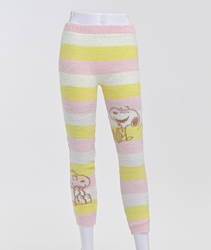 【ＰＥＡＮＵＴＳ】【スヌーピー】（１０分丈）ふわふわレギンス