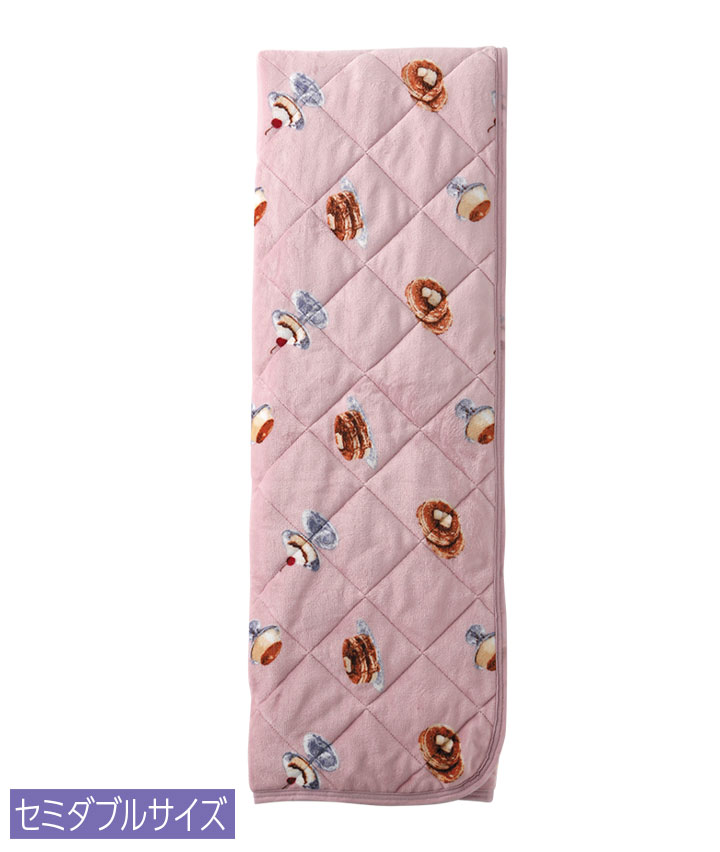 あったか敷パッド　昭和レトロ　セミダブルサイズ