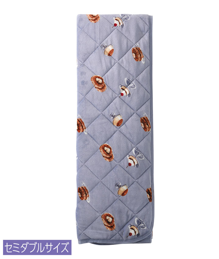 あったか敷パッド　昭和レトロ　セミダブルサイズ