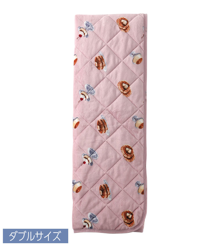 あったか敷パッド　昭和レトロ　ダブルサイズ