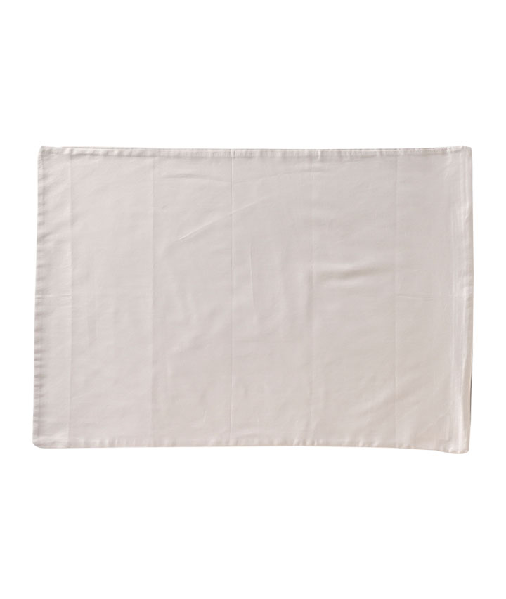 （綿１００％）サテン織枕カバー　４３×６３ｃｍ