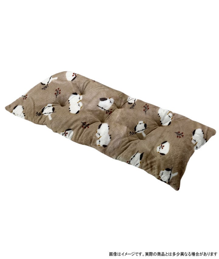 あったか長座布団　シマエナガ