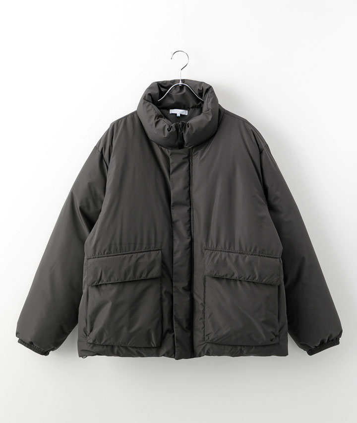 （防風・撥水）スタンド中綿ブルゾン