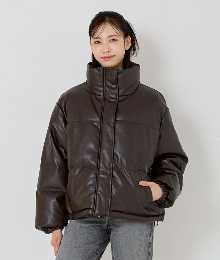 スタンドカラーブルゾン