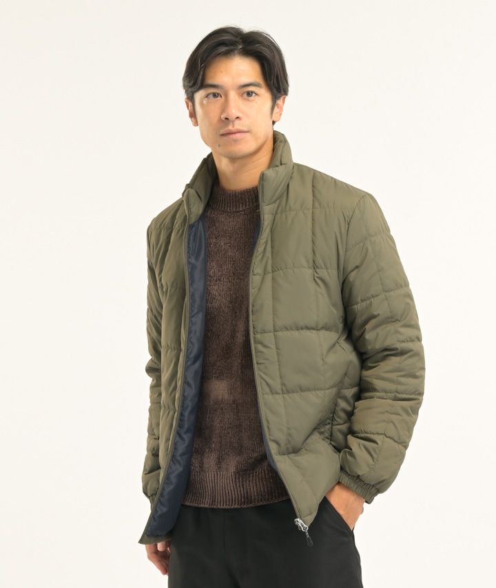 メンズクルーネックモールセーター