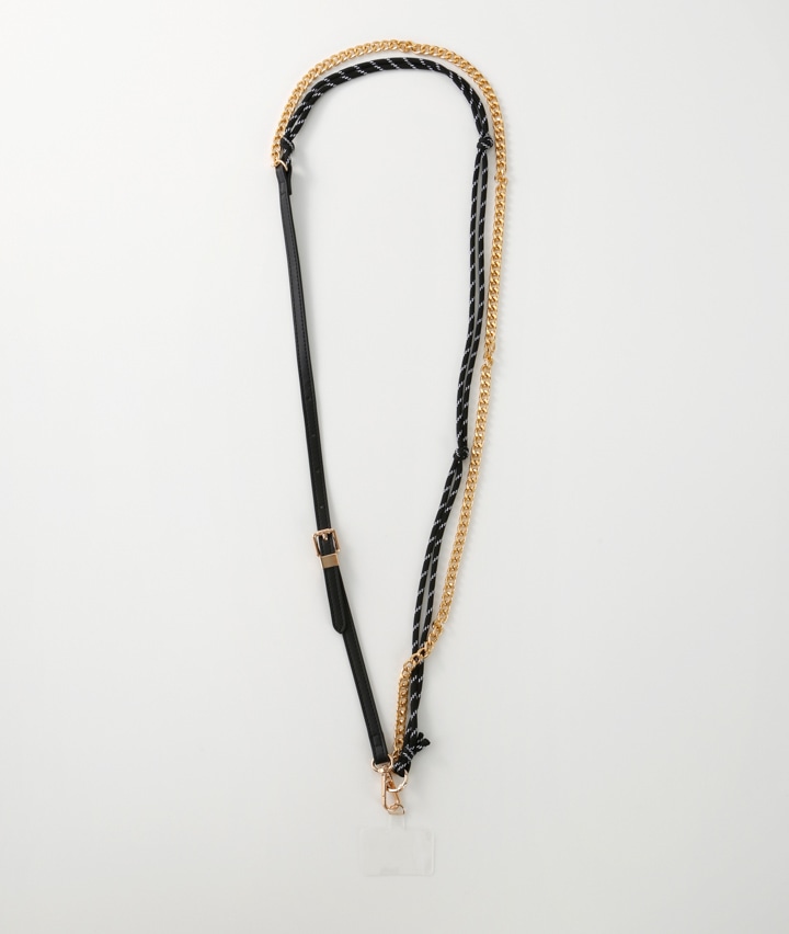 チェーンコードストラップ