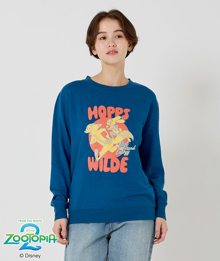 【Ｄｉｓｎｅｙ】（ズートピア）裏毛トレーナー