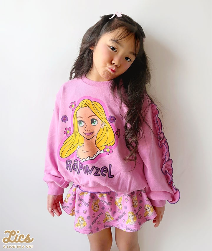 【ＬＩＣＳ】【Ｄｉｓｎｅｙ】（ラプンツェル）女児トレーナー