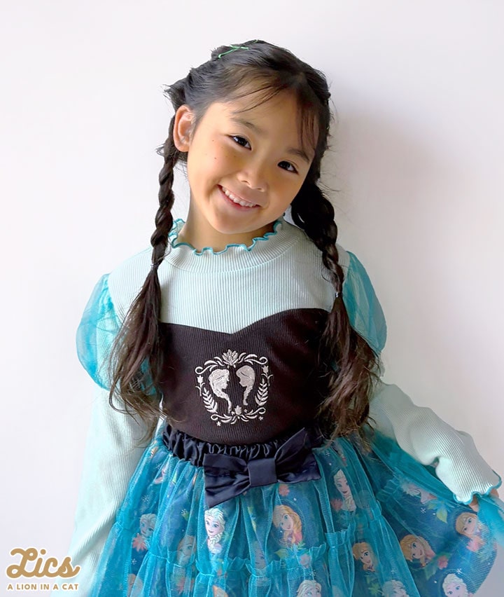 【ＬＩＣＳ】【Ｄｉｓｎｅｙ】（アナと雪の女王）女児プルオーバー