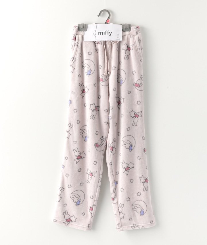 【ミッフィー】【ふわもこ】婦人ミッフィールームパンツ
