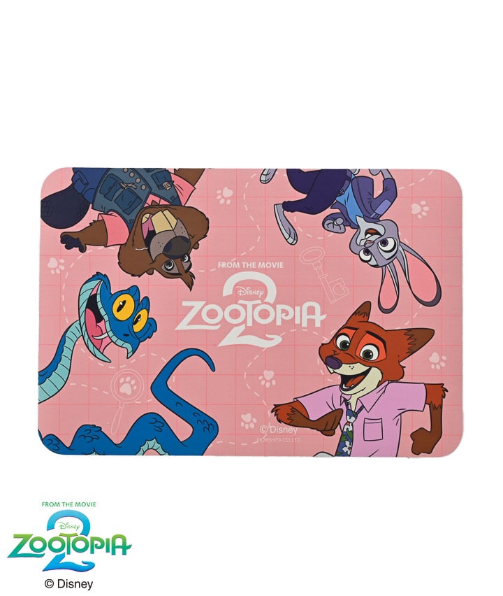 【Ｄｉｓｎｅｙ】（ズートピア）（珪藻土パウダー入り）バスマット