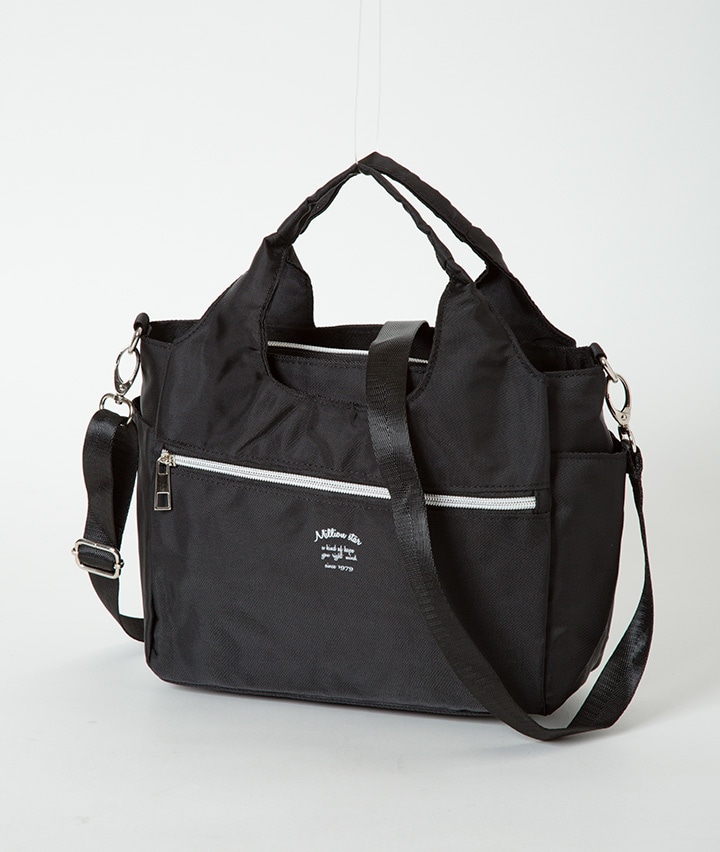 多ポケット仕様２ＷＡＹ手提げバッグ