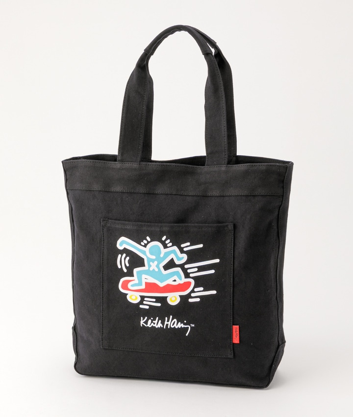 【キースヘリング】キースヘリング帆布トート（スケボー）