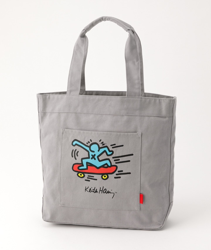 【キースヘリング】キースヘリング帆布トート（スケボー）
