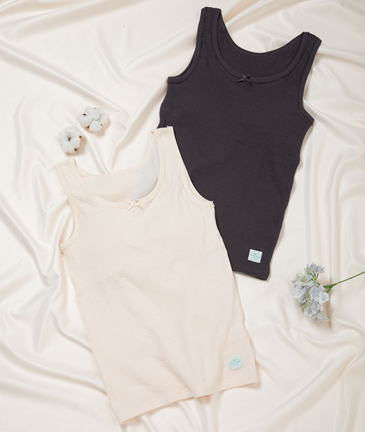 （コットン１００％）ルームタンクトップ