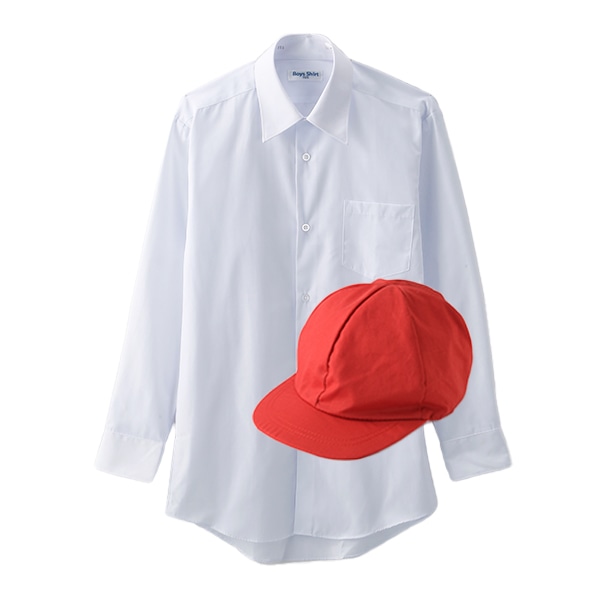 スクールシャツ・紅白帽